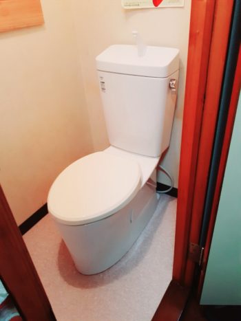 新座市でトイレ交換工事